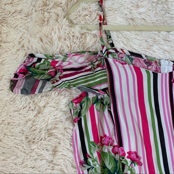 Floral Party Dress - Large - Picture 3 of 4